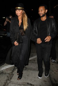 Chrissy Teigen and John Legend's Shoe Style