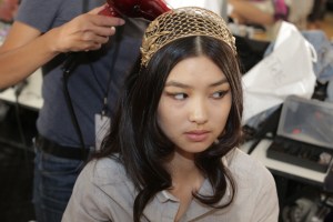 Backstage at Elie Saab Couture Fall 2015
