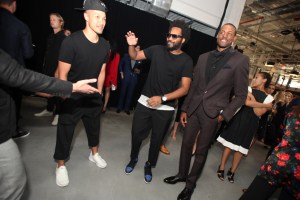 Dao-Yi Chow, Maxwell Osborne and Andre Iguodala.