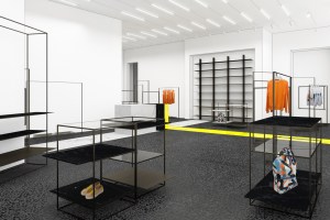 A rendering of the MSGM store in Dubai