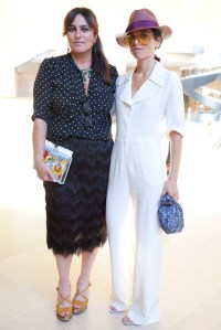 Solange Azagury-Partridge and Gaby Basora
