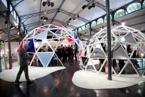 The scene at the Montblanc event
