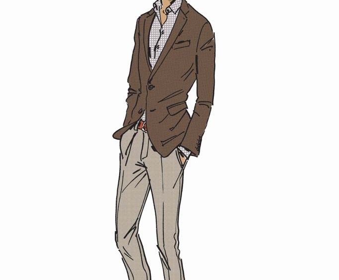 A sketch from Ungaro.