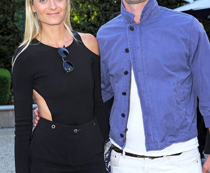 Virginie Courtin-Clarins and Louis-Marie de Castelbajac