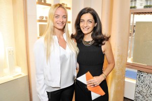 Virginie Courtin-Clarins and Rachel Marouani