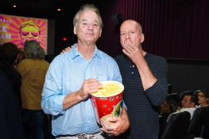 Billy Murray and Bruce Willis