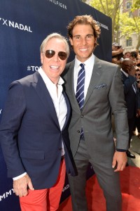 Tommy Hilfiger and Rafael Nadal