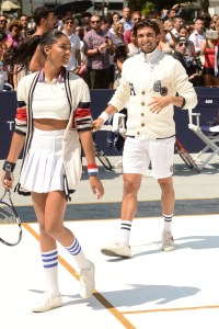 Chanel Iman on the court