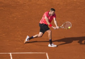 Jack Sock at Roland Garros, 2015.