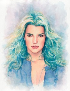 Jessica Simpson portrait