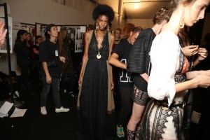 Alberta Ferretti Backstage RTW Spring 2