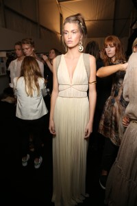 Alberta Ferretti Backstage RTW Spring 2