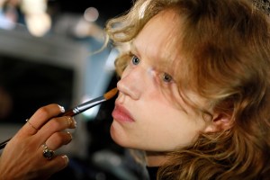Backstage at Alexander Wang RTW Spring 2016