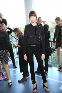 backstage at Anthony Vaccarello RTW Spring 2016