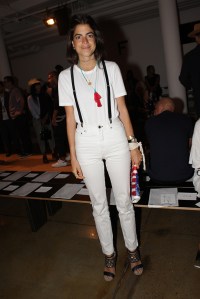 Leandra Medine, Baja East Front Row