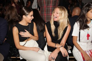 Olivia Culpo and Jennifer Fisher, Baja East Front Row