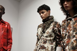 Backstage at Bottega Veneta Spring 2016