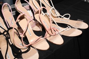 Backstage at Carolina Herrera RTW Spring 2016