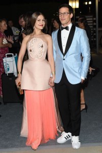 Joanna Newsom and Andy Samberg at the 67th Primetime Emmy Awards Governor's Ball.
