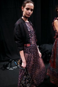 Backstage at Etro Spring 2016