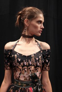 Backstage at Etro Spring 2016