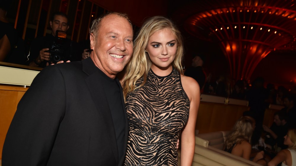 Michael Kors and Kate Upton