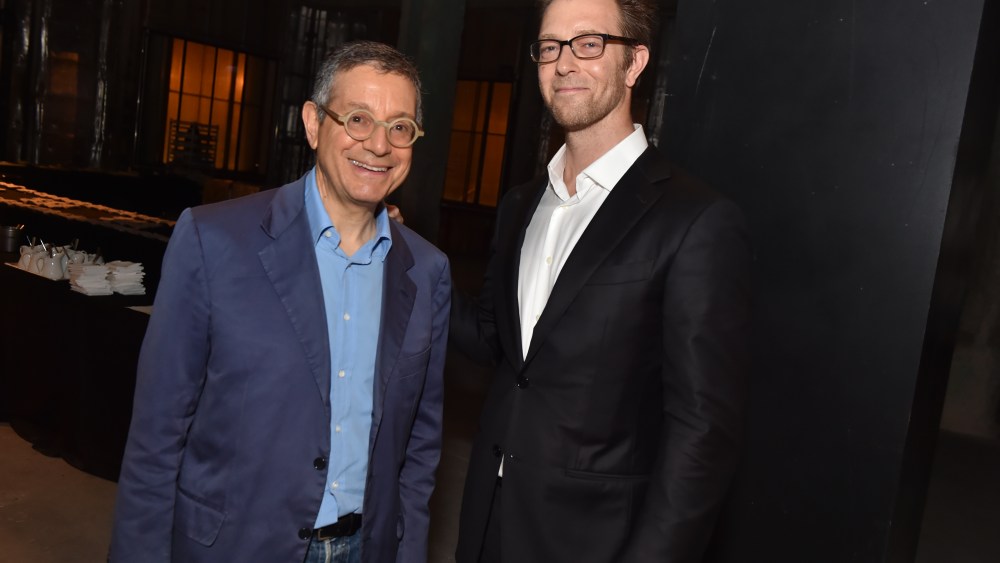 Jeffrey Deitch and Simon Birch