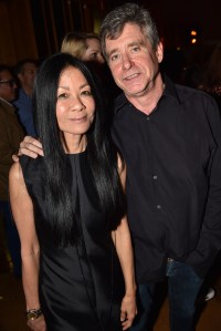 Helen Lee Schifter and Jay McInerney