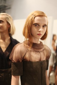 Backstage at Fendi RTW Spring 2016