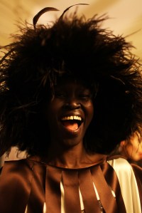 Backstage at Giles Spring 2016