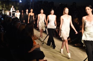 Front Row Givenchy RTW Spring 2016