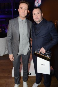 Nick Grimshaw and Kim Jones