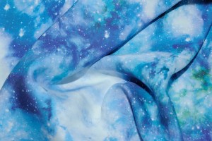 Digitally printed Tencel from Mozartex.