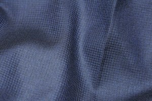 A polyester viscose blend for suiting from Grasim.
