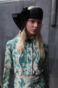 Backstage at Gucci RTW Spring 20