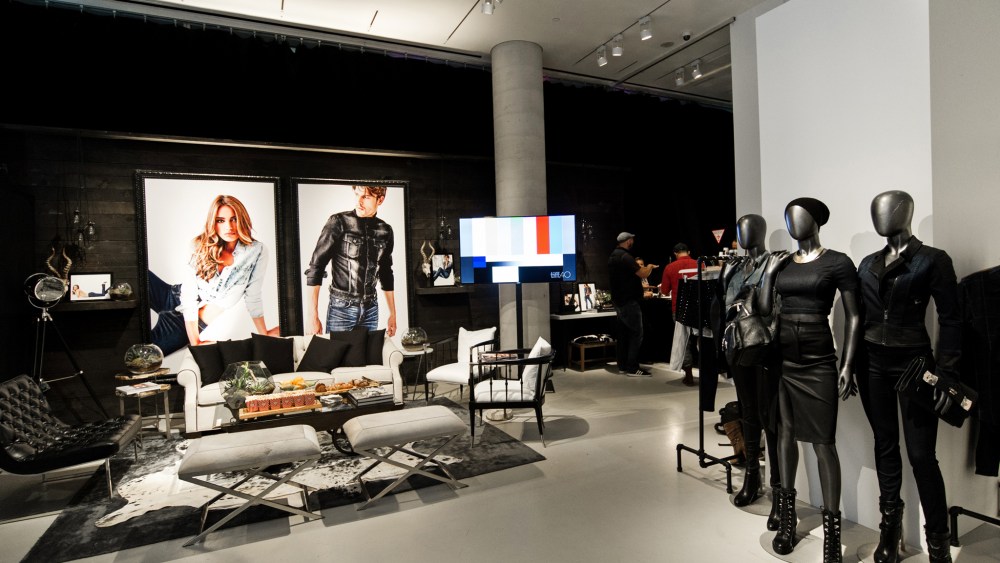The Guess gifting suite in Toronto.