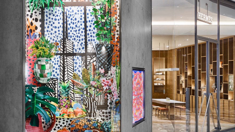 The Hermès Perfumerie at Brookfield Place in New York.