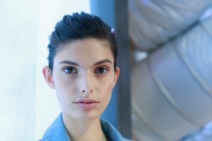 Backstage at J. Mendel RTW Spring 2016