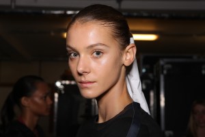 Backstage at JW Anderson Spring 2016
