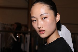 Backstage at JW Anderson Spring 2016