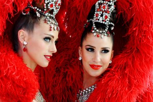Showgirls at Le Moulin Rouge