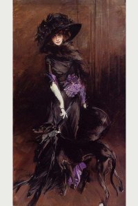 Marchesa Luisa Casati by Giovanni Boldini, 1907.
