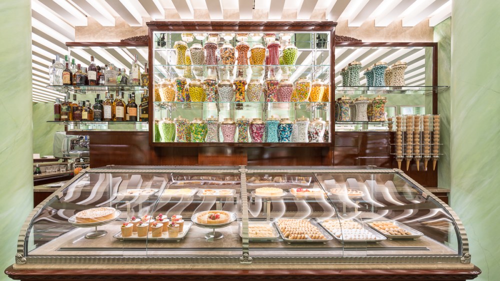 The Pasticceria Marchesi flagship.