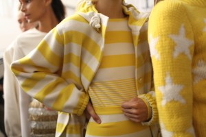 Backstage at Max Mara Spring 2016