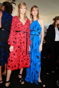 Backstage at Michael Kors RTW Spring 2016