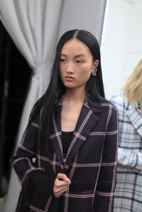 Backstage at MSGM Spring 2016
