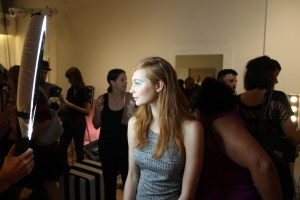 Backstage at Nanette Lepore RTW Spring 2016