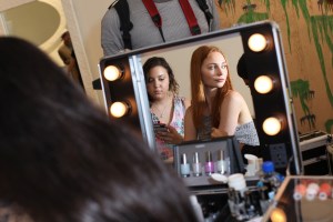 Backstage at Nanette Lepore RTW Spring 2016