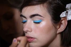 Backstage at Nanette Lepore RTW Spring 2016
