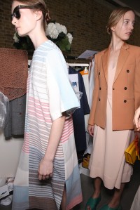 Backstage at Paul Smith Spring 2016